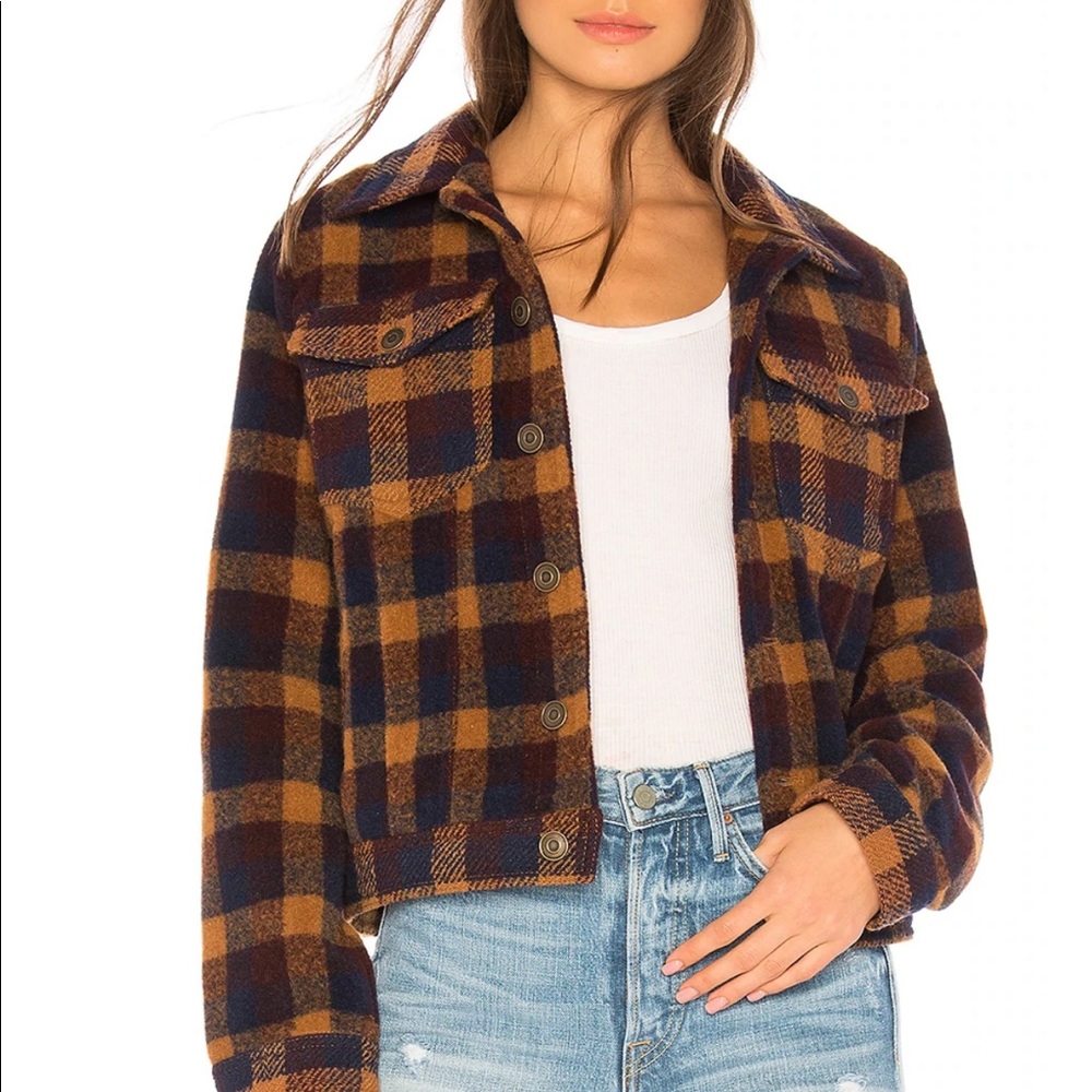 Tularosa Ariel plaid jacket
